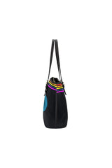 rain 2 Leather Tote Bag/Small (Model 1651) - Objet D'Art