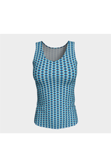 Geo Matrix Fitted Tank Top - Objet D'Art