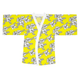 Long Sleeve Kimono Robe - Objet D'Art