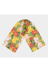 Vintage Floral Long Scarf - Objet D'Art