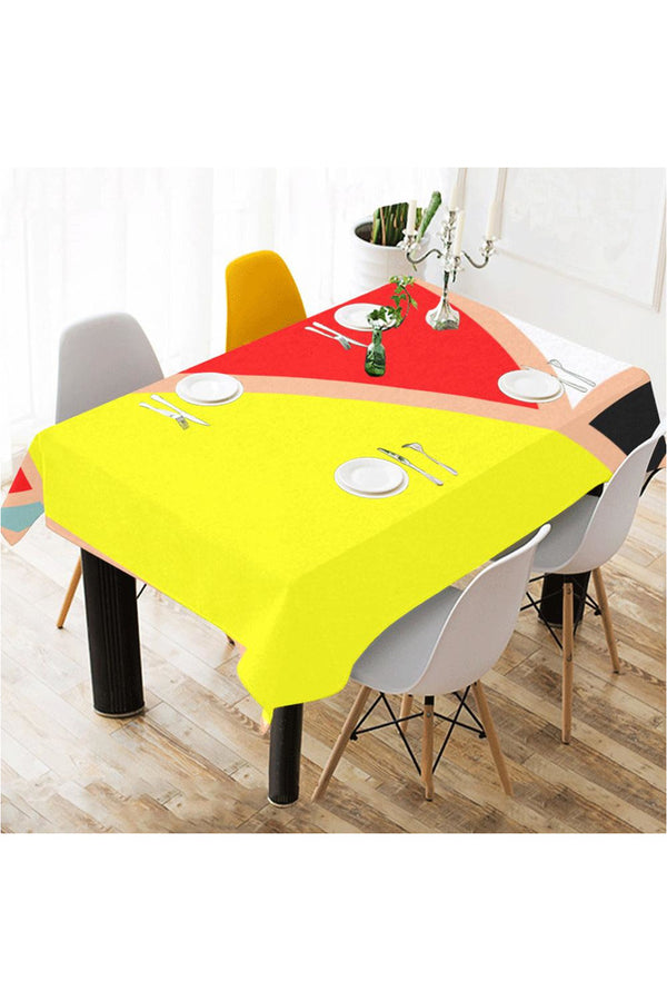 Cheerful Cotton Linen Tablecloth 60" x 90" - Objet D'Art Online Retail Store