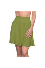Green Pepper Women's Skater Skirt - Objet D'Art
