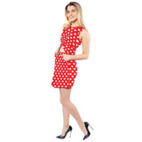 All Heart Sleeveless Cutout Waist Knotted Dress - Objet D'Art Online Retail Store