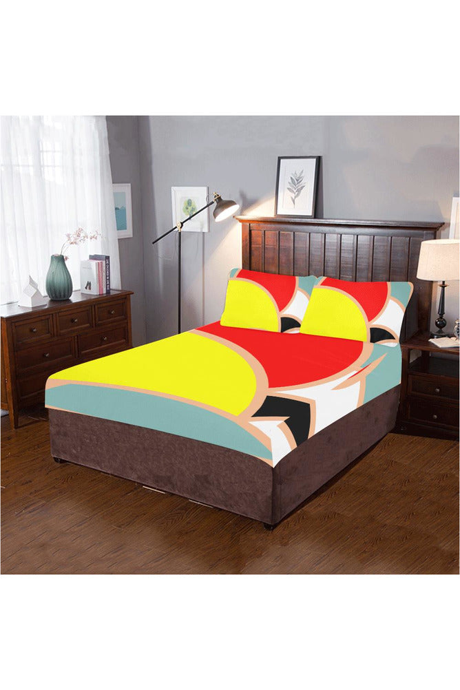 Color Menagerie 3-Piece Bedding Set - Objet D'Art Online Retail Store