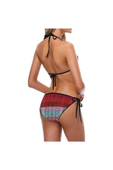 Multicolored Snakeskin Custom Bikini Swimsuit - Objet D'Art