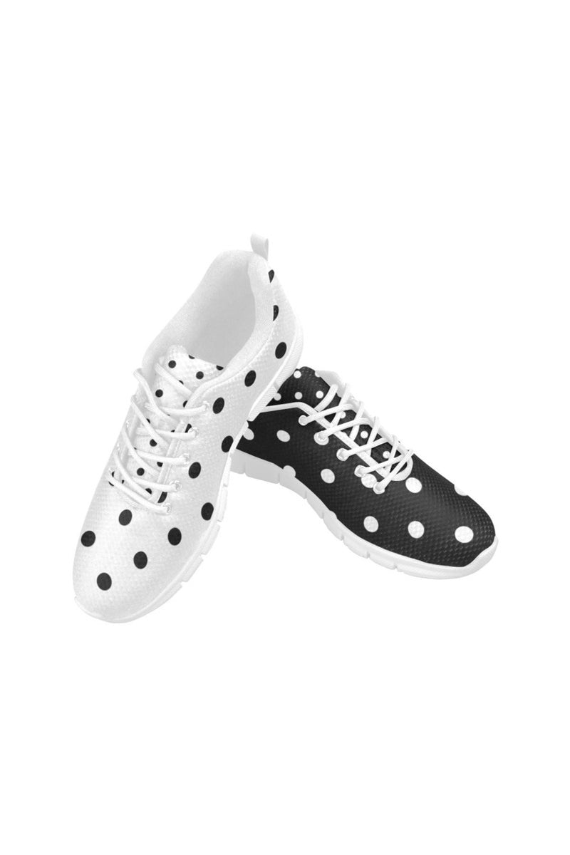 Polka Dot Women's Breathable Running Shoes - Objet D'Art