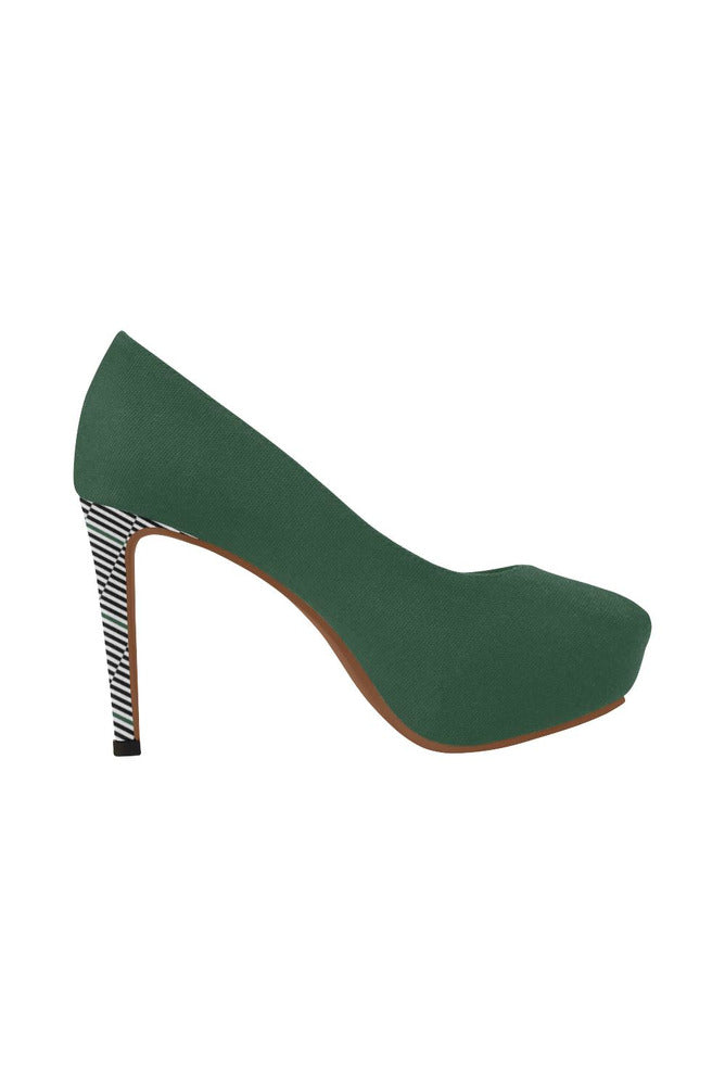 Eden Green Women's High Heels (Model 044) - Objet D'Art