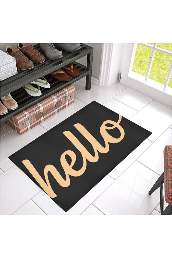 Hello Azalea Doormat 30" x 18" - Objet D'Art