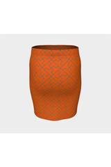 Tetricity Fitted Skirt - Objet D'Art