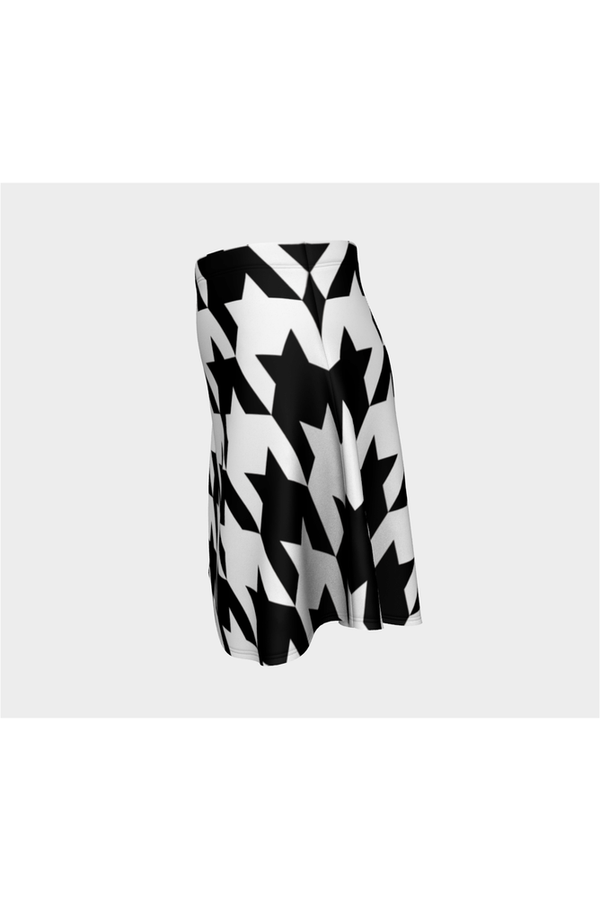 Houndstooth Flare Skirt - Objet D'Art Online Retail Store
