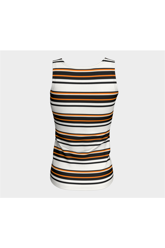 Striped Fitted Tank Top - Objet D'Art