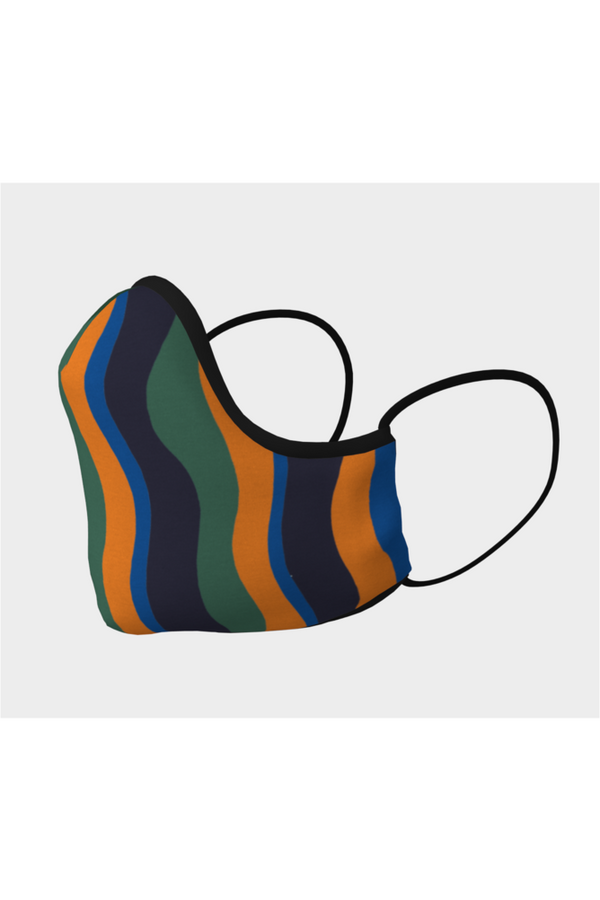 Striped Face Covering - Objet D'Art