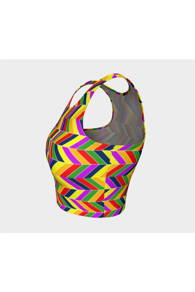 All Colors Herringbone Athletic Top - Objet D'Art