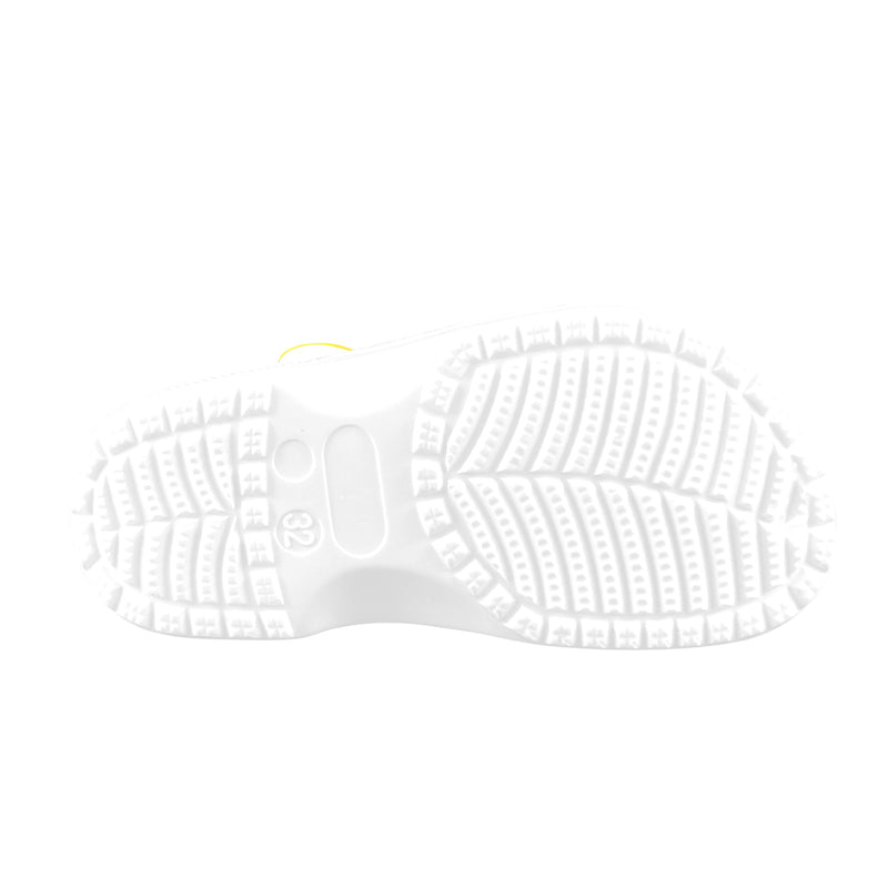 yellow print 2 Custom Print Foam Clogs for Kids - Objet D'Art