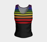 Spectral Bands Fitted Tank Top - Objet D'Art