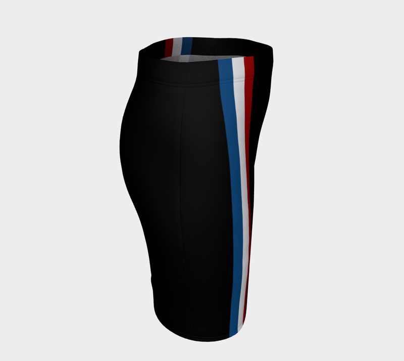 Americana Fitted Skirt - Objet D'Art