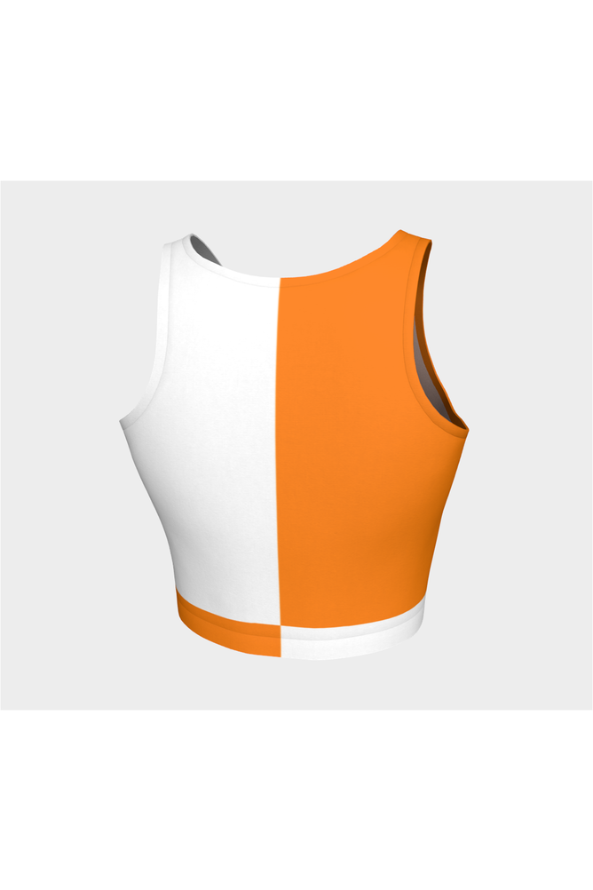 Two Tone Turmeric Athletic Top - Objet D'Art