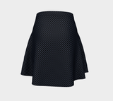 Polkadot Matte Flare Skirt - Objet D'Art