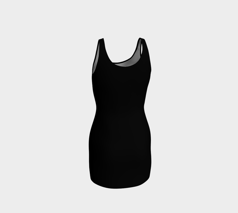 Black Bodycon Dress - Objet D'Art