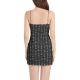 Strike While the Iron Is Hot Sleeveless Square Neckline Spaghetti Strap Mini Dress - Objet D'Art