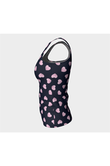 Hearts Fitted Tank Top - Objet D'Art
