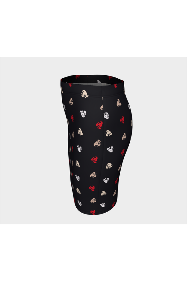 Lucky Leaf Fitted Skirt - Objet D'Art