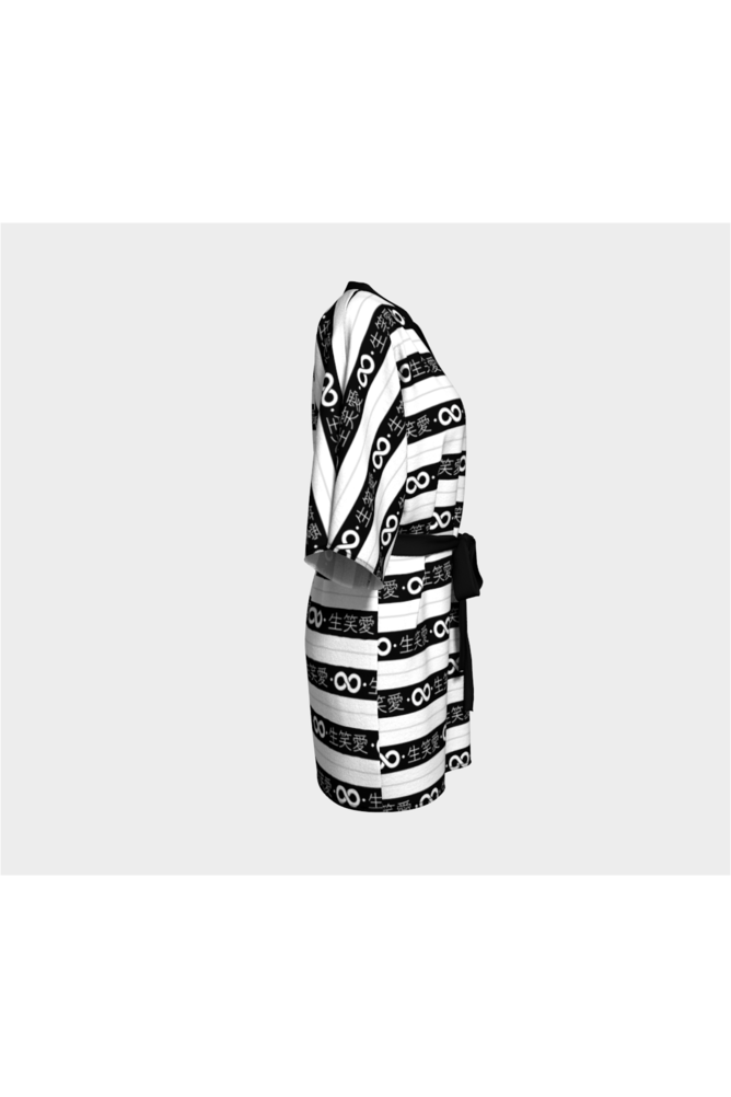 Live Laugh Love Kimono Robe - Objet D'Art