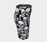 Skull Nation Fitted Skirt - Objet D'Art