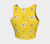 Stars Athletic Crop Top - Objet D'Art
