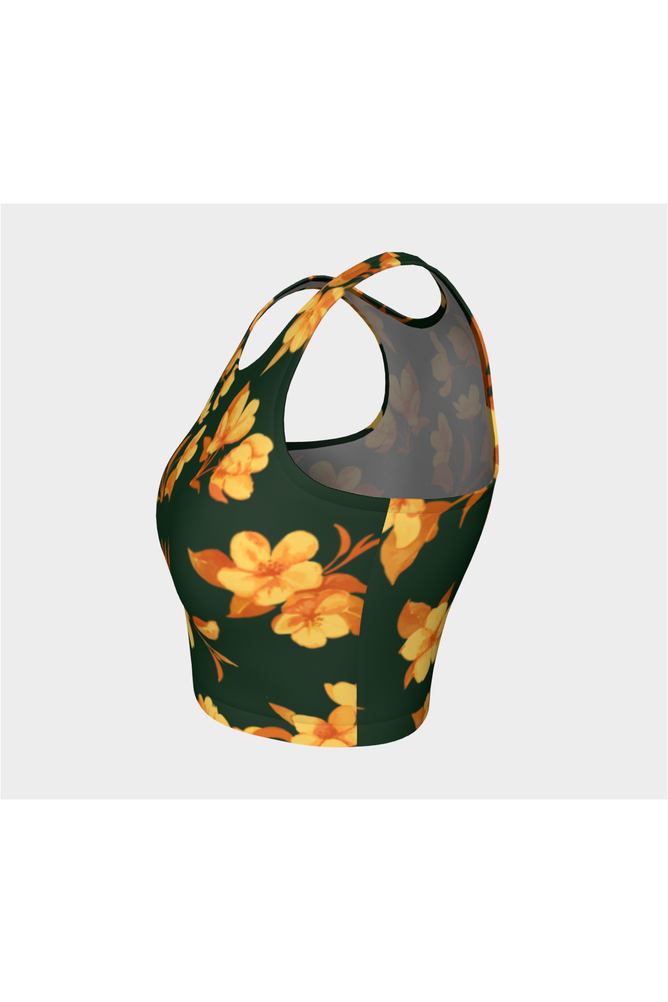 Floral Athletic Top - Objet D'Art