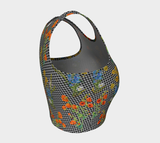 Floral Network Crop Top - Objet D'Art
