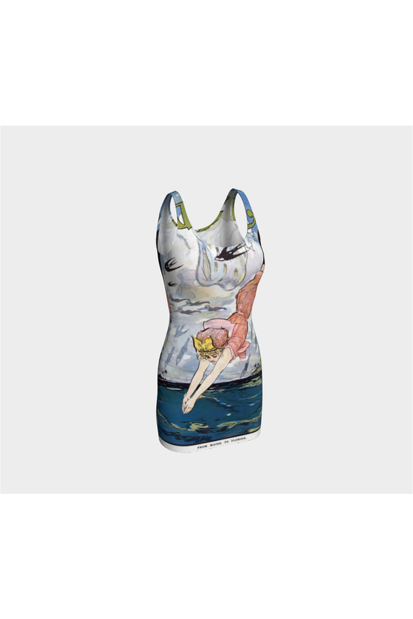 Puck Maine to Florida Bodycon Dress - Objet D'Art
