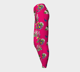 Floral print yoga leggings - Objet D'Art