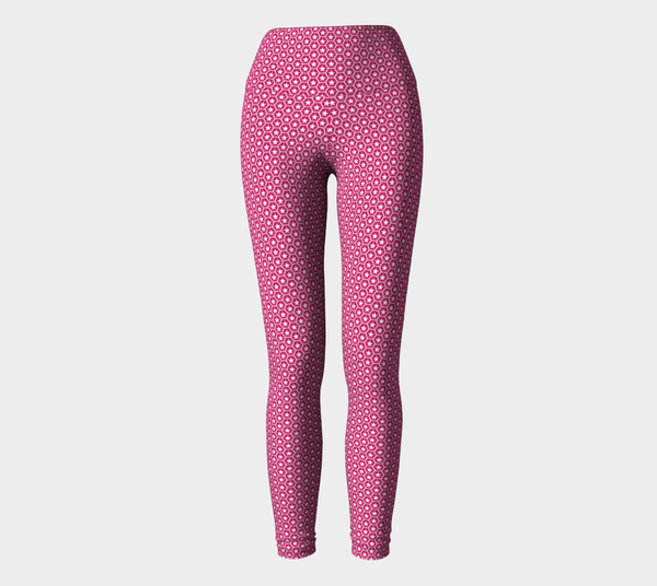 Honeycomb Star Yoga Leggings - Objet D'Art