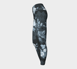 Midnight Floral Yoga Leggings - Objet D'Art