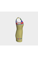 Rainbow Accented Bodycon Dress - Objet D'Art