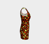 Mosaic Bodycon Dress - Objet D'Art