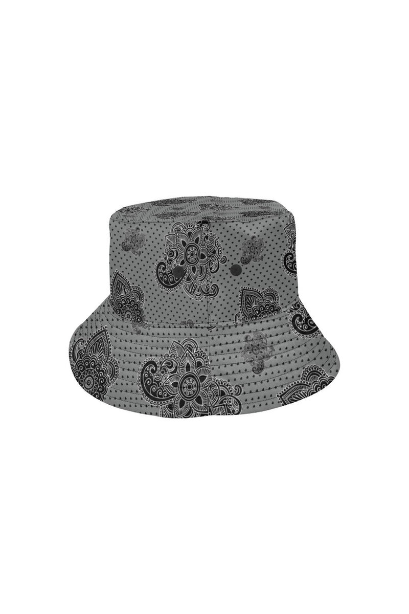 Paisley Hearts All Over Print Bucket Hat - Objet D'Art Online Retail Store