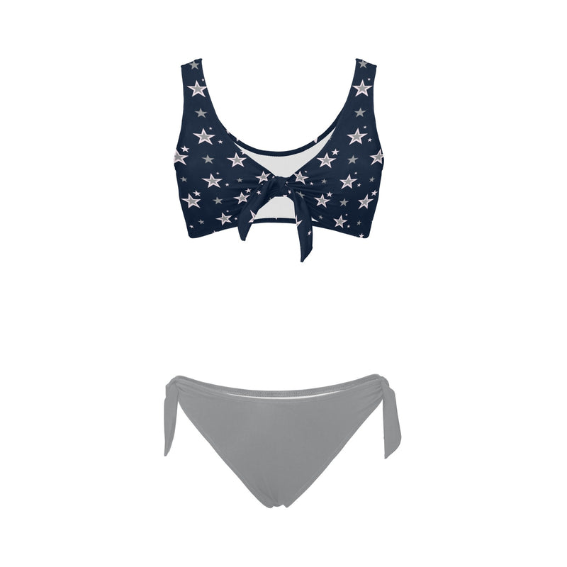 Stellar Bow Tie Front Bikini Swimsuit (Model S38) - Objet D'Art