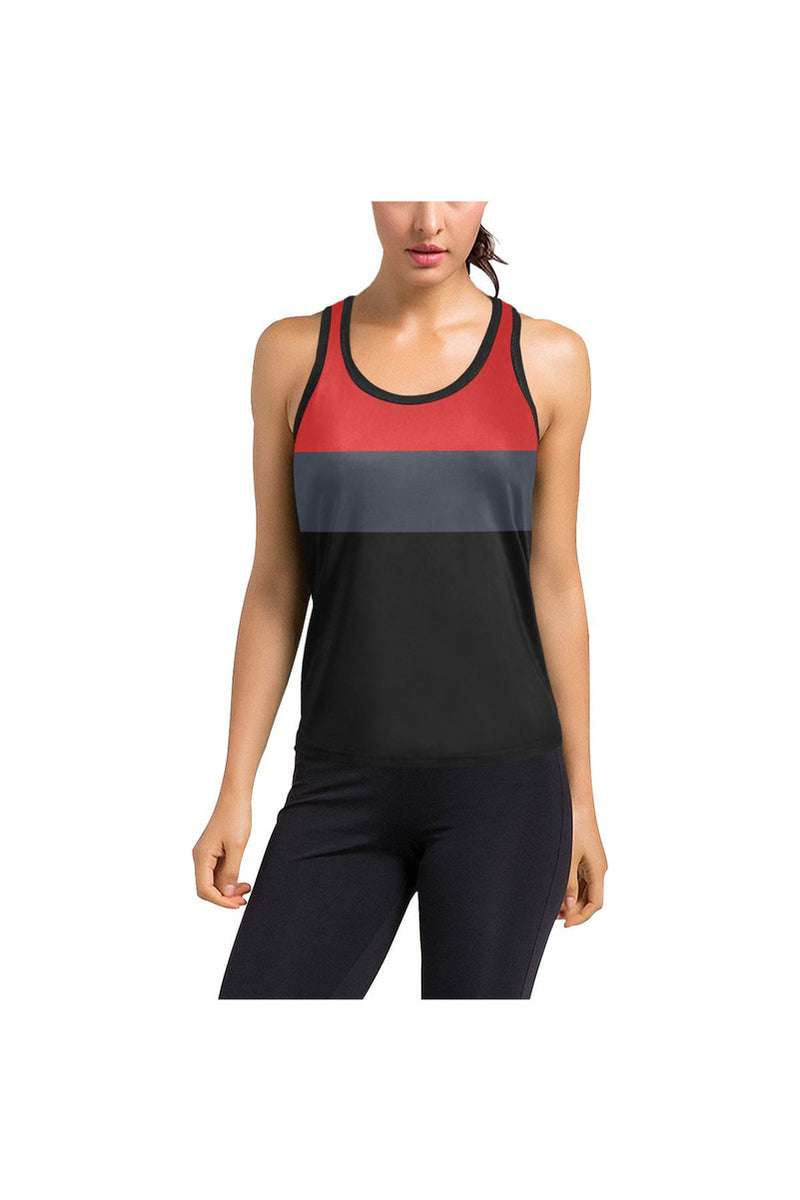 Bold Stripe Women's Racerback Tank Top - Objet D'Art