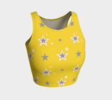 Stars Athletic Crop Top - Objet D'Art