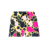 Chained Maiden fuchsia Women's Casual Board Shorts (Model L54) - Objet D'Art