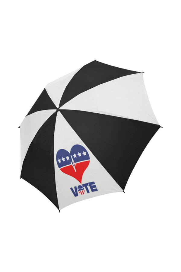 VOTE even if it rains Semi-Automatic Foldable Umbrella - Objet D'Art