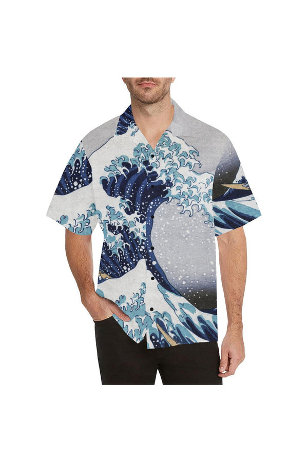 The Great Wave off Kanagawa Hawaiian Shirt - Objet D'Art