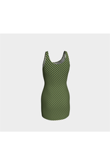 Jungle Green Bodycon Dress - Objet D'Art