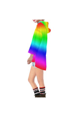 Spectral Step Hem Tunic Hoodie for Women (Model H25) - Objet D'Art