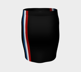 Americana Fitted Skirt - Objet D'Art