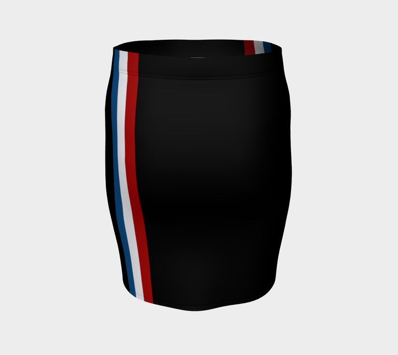 Americana Fitted Skirt - Objet D'Art