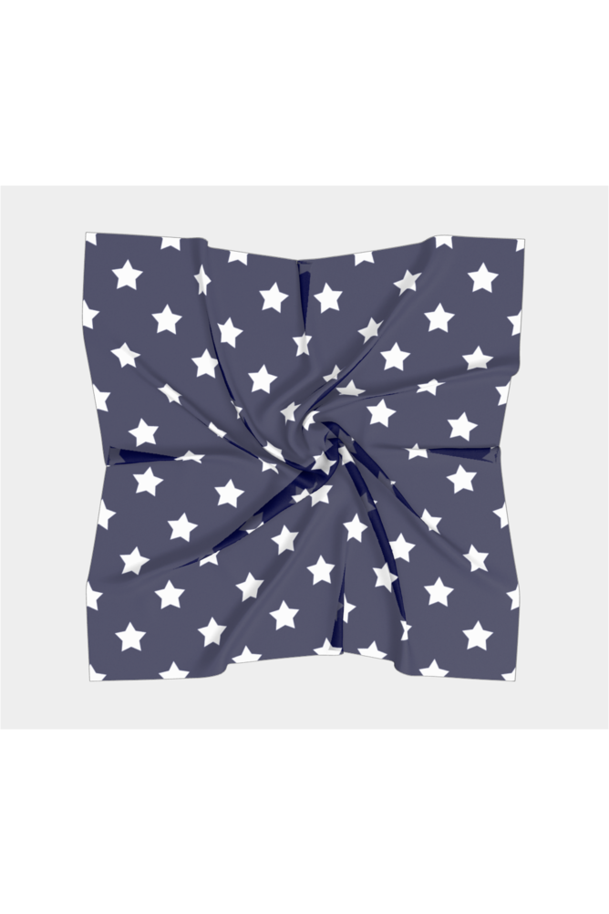 Patriotic Stars Square Scarf - Objet D'Art