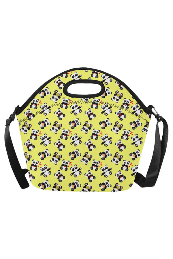 Panda Moments Neoprene Lunch Bag/Large (Model 1669) - Objet D'Art